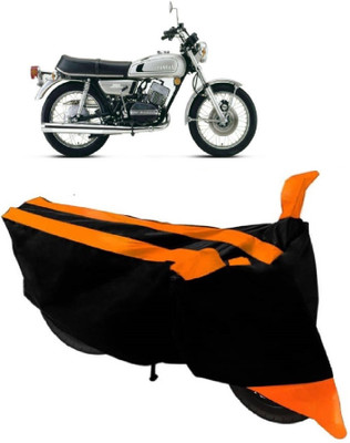 APNEK Two Wheeler Cover for Yamaha(RD 350, Orange)