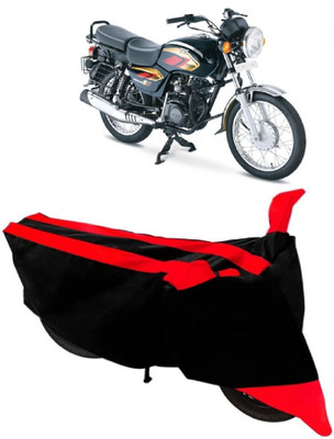 AutoRock Two Wheeler Cover for TVS(Max 4R, Red)