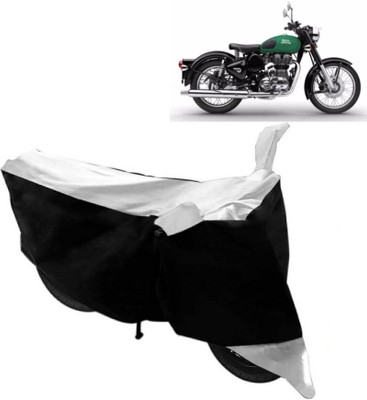 THE REAL ARV Waterproof Two Wheeler Cover for Royal Enfield(Twin, White)