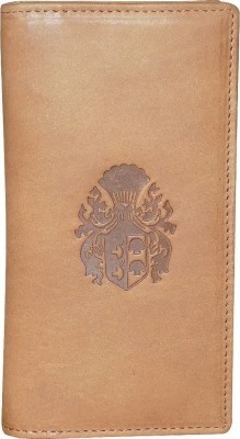 Style 98 Men Tan Genuine Leather Document Holder(15 Card Slots)