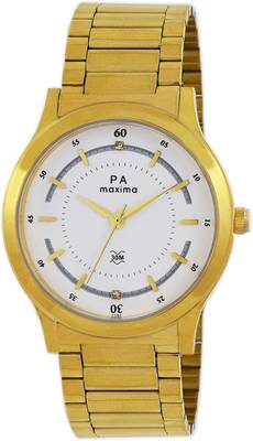 Maxima hotsell watch golden