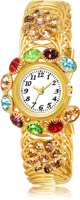 Style Keepers New Stylish Fancy Bracelet & Bangle Types Jewellery Fashion On Diamond Watch Party wear - wrist Watch For Woman & Girls Watch Analog Watch - For Girls