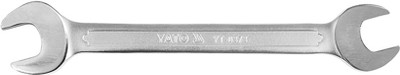 YATO YT-0373 Double Sided Chromed Finish with AS-Drive DIN 3110 and Material CrV 18x19 mm Double Sided Open End Wrench
