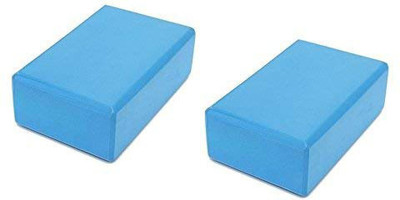 IRIS 2pcs Yoga Block, EVA Foaming Bricks Yoga Blocks(Blue Pack of 2)