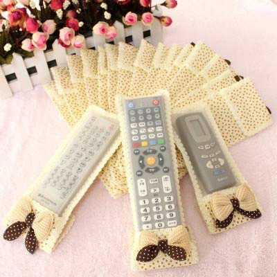 Kanha Remote  Cover(Width: 6 cm, Beige)