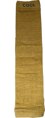 Apastra Cotton, Polyester Arm Sleeve For Men & Women With Tattoo(Free, Beige)