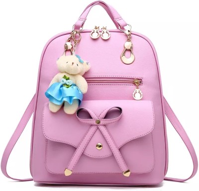 flower Pink new style college bags baby pink new styles callage travel  girls bags low price