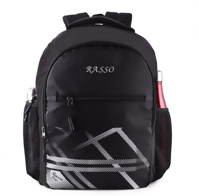 RASSO Classic laptop backpack 30 LTR(Black) 30 L Laptop Backpack(Black)