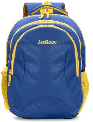 LeeRooy 15.6 inch Inch Laptop Backpack(Blue, Yellow)