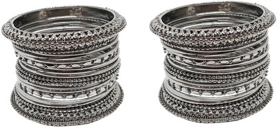 Chrishan Alloy Gold-plated Bangle Set(Pack of 40)