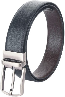 NUKAICHAU Men Formal Black, Brown Genuine Leather Reversible Belt