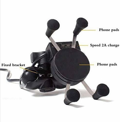 Sigmatech Bike Mobile Holder(Black)