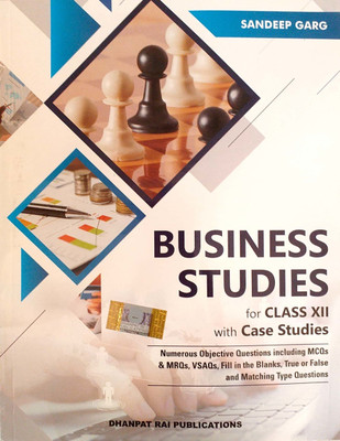 Business Studies with Case Studies for Class 12 - BUSINESS STUDIES CBSE CLASS XII IN ENGLISH SANDEEP GARG
12th business Studies with 2 Disc(English, Paperback, unknown) Business Studies with Case Studies for Class 12 - BUSINESS STUDIES CBSE CLASS XII IN ENGLISH SANDEEP GARG
12th business Studies with 2 Disc(English, Paperback, unknown)