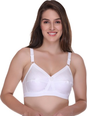 SONA Womens Fit Cross Non Padded Everyday Bra Women Everyday Non Padded Bra(White)