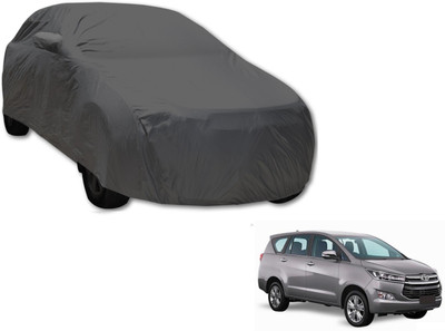 Autoaces Car Cover For Toyota Innova Crysta (Without Mirror Pockets)(Grey)