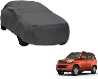 Autoaces Car Cover For Mahindra TUV300 (Without Mirror Pockets)(Grey)