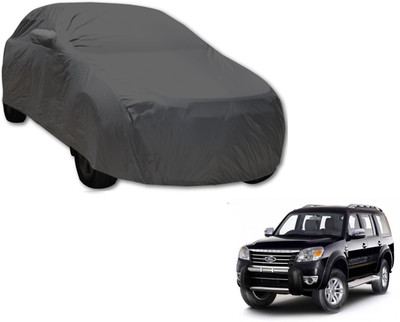 Autoaces Car Cover For Ford Endeavour (Without Mirror Pockets)(Grey)