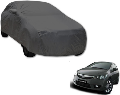 Autoaces Car Cover For Honda Civic (Without Mirror Pockets)(Grey)