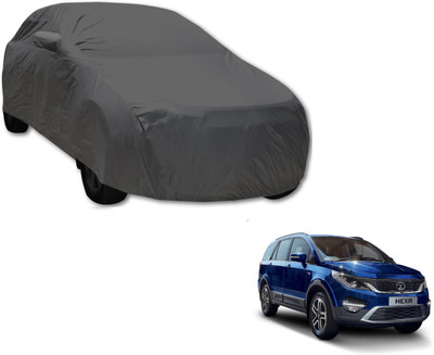 Autoaces Car Cover For Tata Hexa (Without Mirror Pockets)(Grey)