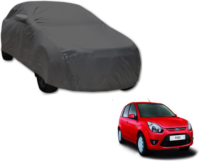 Autoaces Car Cover For Ford Figo (Without Mirror Pockets)(Grey)