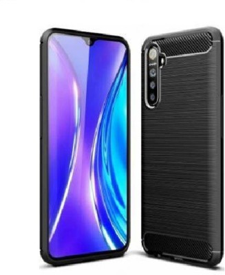 DOTCASE Front & Back Case for Realme C3(Black, Shock Proof)