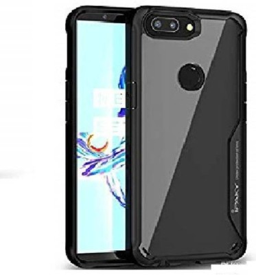 KRBL Back Cover for Oppo A5s(Black, Transparent, Grip Case)