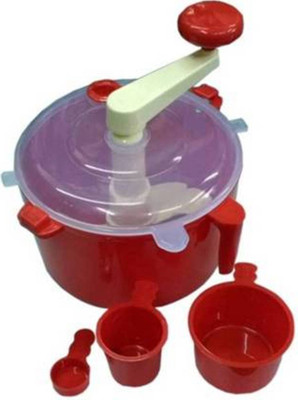 zofia Kitchenware Atta Plastic Spiral Dough Maker Plastic Vertical Dough Maker(Multicolor)