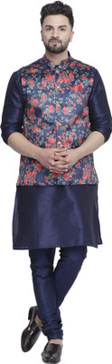 BEN COOPER Men Kurta Churidar Ethnic Jacket Set