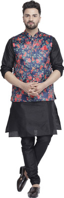 BEN COOPER Men Kurta Pyjama Ethnic Jacket Set