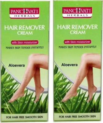 panchvati Herbal aloevera Hair Remover Cream PACK OF 2(100 g) Cream(100 g)