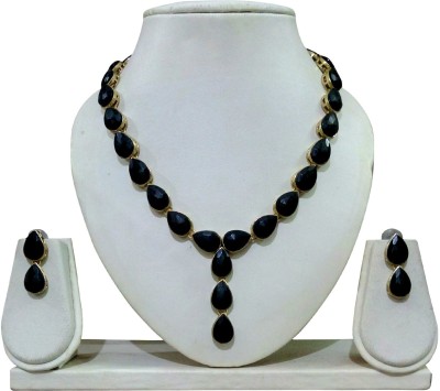 JN Handicraft Alloy Black Jewellery Set(Pack of 1)