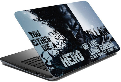 wallpics lap5027 Vinyl Laptop Skin Compatible for 15.6 inch(Theme: Superheroes)