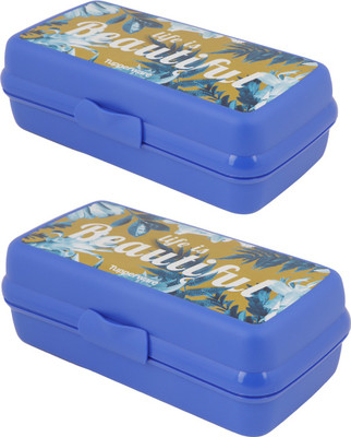 TUPPERWARE SANDWICH KEEPER (PACK OF 2 ) ( EACH 650 ML ) 2 Containers Lunch Box(650 ml)