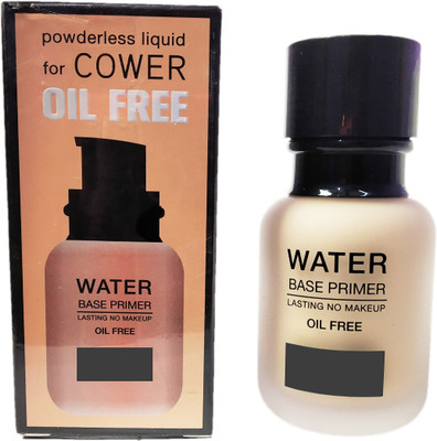 maliao Powderless Liquid for Cower oil free Water base Primer Soft Ivory Primer  - 50 g(Ivory)