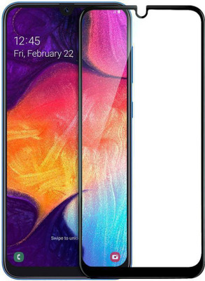 BRENZZ Edge To Edge Tempered Glass for Samsung galaxy A50(Pack of 1)