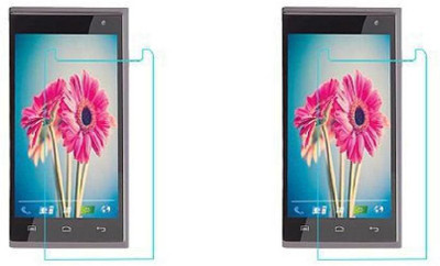 MudShi Impossible Screen Guard for Lava Iris 504Q Plus(Pack of 2)