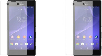 MudShi Tempered Glass Guard for Sony Xperia C3(Pack of 2)