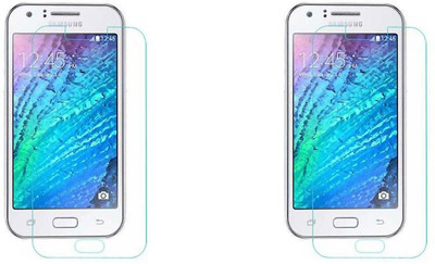 Rockjon Impossible Screen Guard for Samsung Galaxy J1 Ace(Pack of 2)