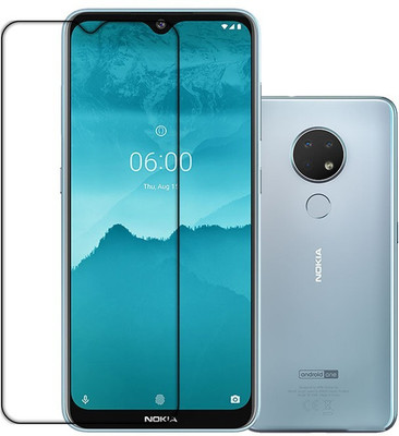 SOMTONE Front and Back Tempered Glass for NOKIA 6.2(Pack of 1)