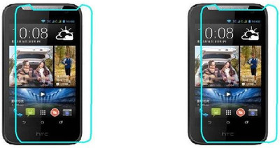 MudShi Impossible Screen Guard for Htc Desire 310(Pack of 2)
