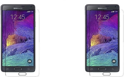 MudShi Tempered Glass Guard for Samsung Galaxy Note 4(Pack of 2)