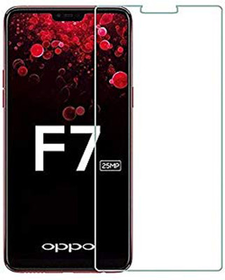 alphax Edge To Edge Tempered Glass for OPPO F7(Pack of 1)