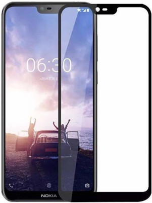 INFINITYWORLD Edge To Edge Tempered Glass for Nokia 6.1 Plus(Pack of 1)