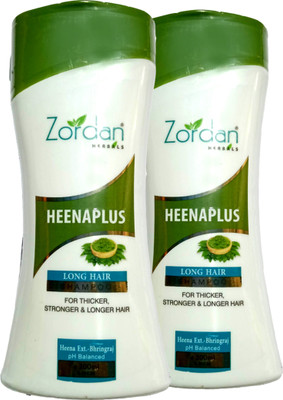 ZORDAN HEENAPLUS LONG HAIR SHAMPOO (200ML*2) (400 ml)(400 ml)
