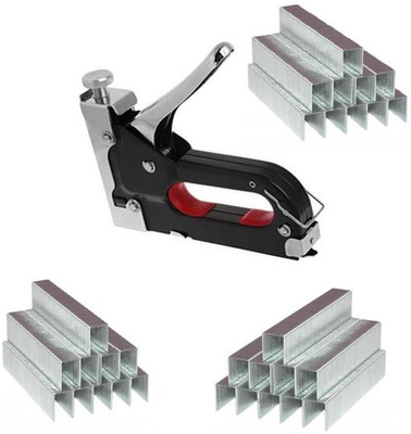 Inditrust Heavy Duty Multipurpose Manual Staple Gun Tacker with 3000 Pins For Upholstery , Wood Working , Racks & Roofing , Furniture Seat Quilting Etc. Cordless Stapler Cordless  Stapler