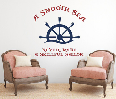 Wallzone 80 cm Sailor Removable Sticker(Pack of 1)