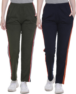 69GAL Solid Women Multicolor Track Pants