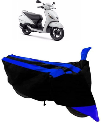 Elegance Two Wheeler Cover for TVS(Jupiter, Blue)