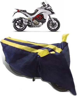 AutoKick Two Wheeler Cover for Ducati(Multistrada, Yellow)