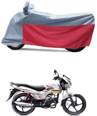 BikenWear Waterproof Two Wheeler Cover for Mahindra(Centuro, Grey, Red)